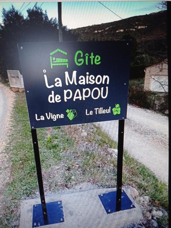 La Maison De Papou La Vigne A Nans Les Pins 83860 Экстерьер фото